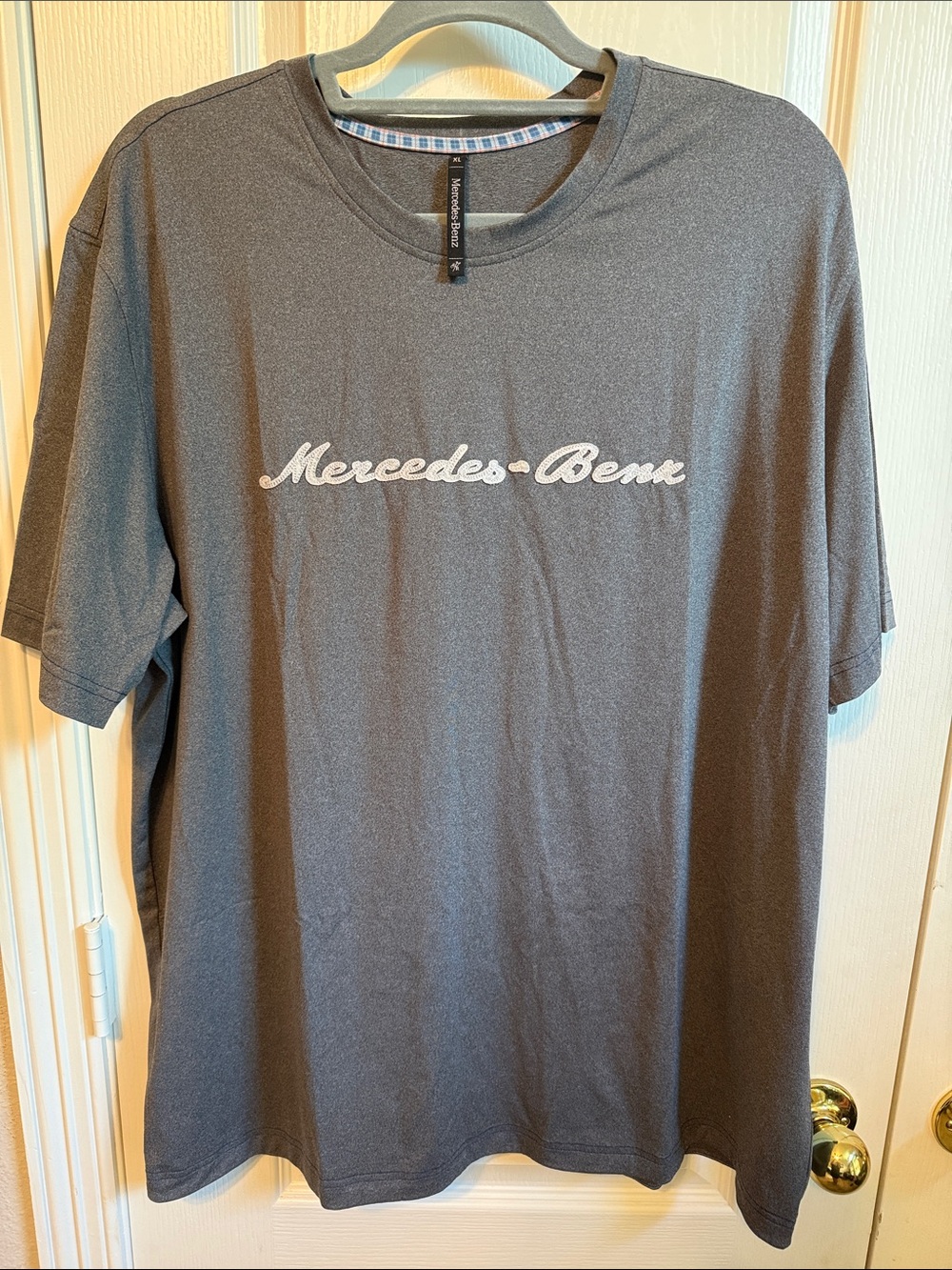 Women's Short-Sleeve Logo Tee in Gray